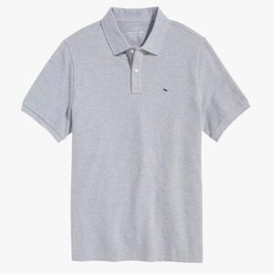 Vineyard Vines Light Gray Polo Shirt